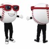 Adult Baseball Mascot Costume