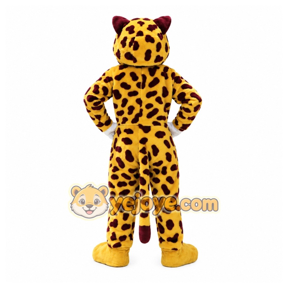 Adult Leopard Mascot Costume Adult Leopard Mascot Costume