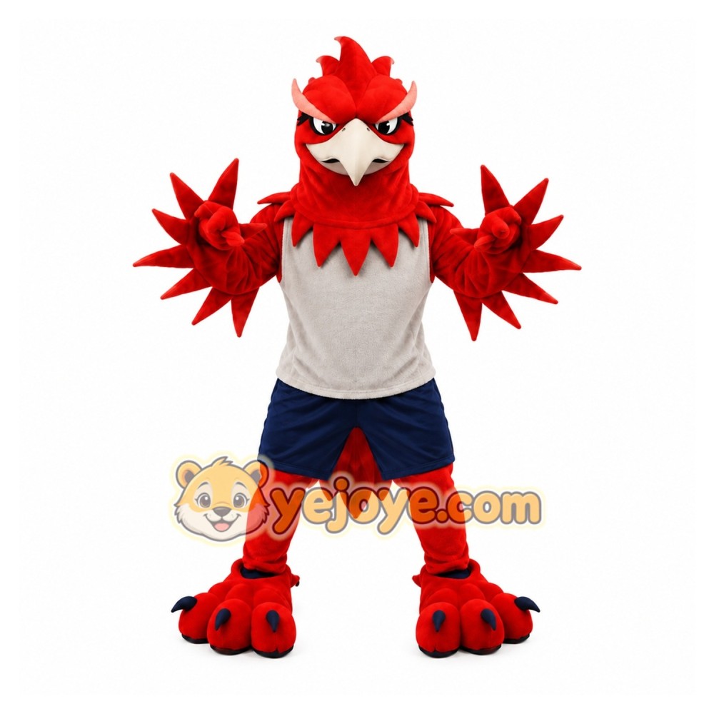 Red Bird Mascot Costume Red Bird Mascot Costume