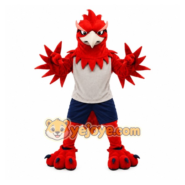 Red Bird Mascot Costume