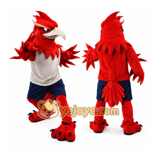 Red Bird Mascot Costume