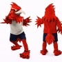 Red Bird Mascot Costume