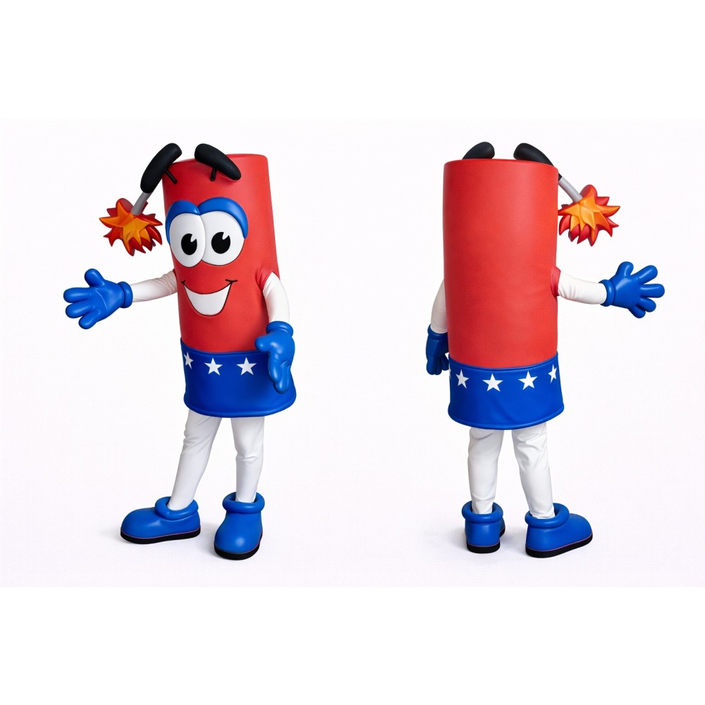 Firecracker Mascot Costume