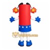 Firecracker Mascot Costume Firecracker Mascot Costume