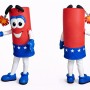 Firecracker Mascot Costume