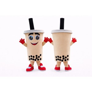 Bubble Tea Mascot Costume