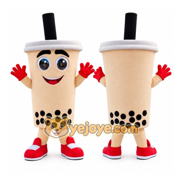 Bubble Tea Mascot Costume