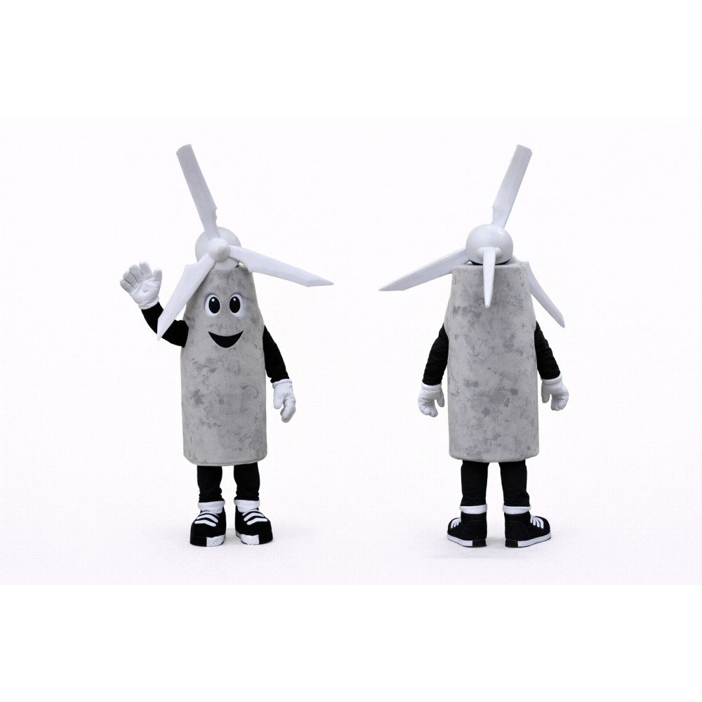 Wind Turbine Mascot Costume