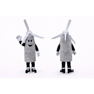 Wind Turbine Mascot Costume