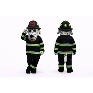 Firefighter Dalmatian Mascot Costume
