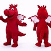 Red Dragon Mascot Costume