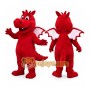 Red Dragon Mascot Costume