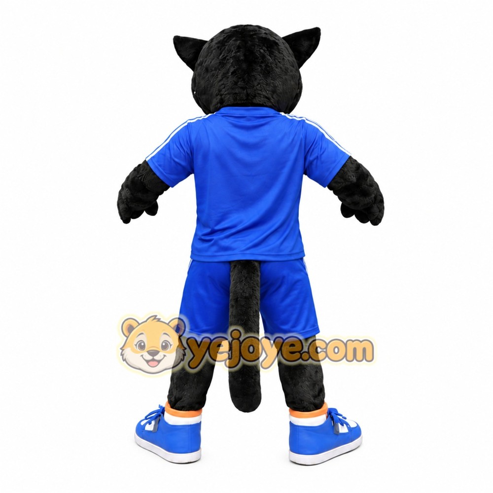Black Panther Mascot Costume Black Panther Mascot Costume