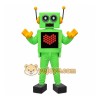 Green Robot Mascot Costume Green Robot Mascot Costume