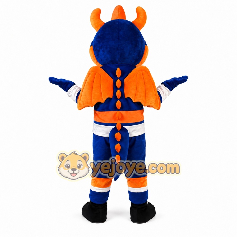 Blue Dragon Mascot Costume Adult Full Body Plush Dragon Character Suit with Wings – Party Event Outfit Blue Dragon Mascot Costume Adult Full Body Plush Dragon Character Suit with Wings – Party Event Outfit