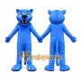 Blue Leopard Mascot Costume Adult Full Body Plush Leopard Character Suit – Party Event Outfit