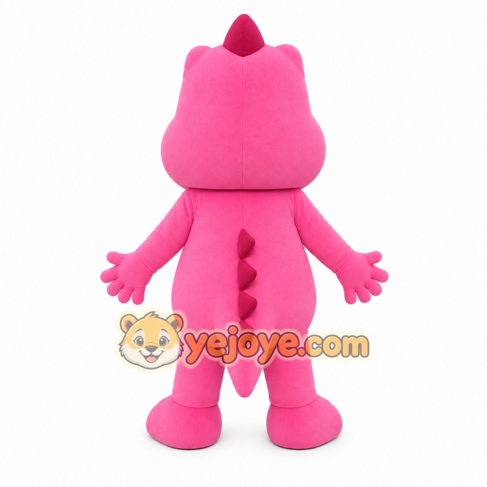 Pink Dinosaur Mascot Costume Adult Full Body Plush Dino Character Suit – Party Event Outfit Pink Dinosaur Mascot Costume Adult Full Body Plush Dino Character Suit – Party Event Outfit