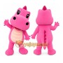 Pink Dinosaur Mascot Costume Adult Full Body Plush Dino Character Suit – Party Event Outfit