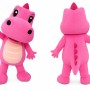 Pink Dinosaur Mascot Costume Adult Full Body Plush Dino Character Suit – Party Event Outfit