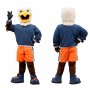 Bald Eagle Mascot Costume Adult Full Body Plush Eagle Character Suit with Sports Outfit – Party Event Outfit
