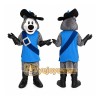 Gray Wolf Mascot Costume Adult Full Body Plush Wolf Character Suit with Hat – Party Event Outfit Gray Wolf Mascot Costume Adult Full Body Plush Wolf Character Suit with Hat – Party Event Outfit