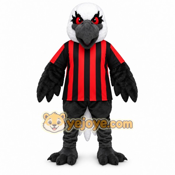 Vulture Mascot Costume Adult Full Body Plush Vulture Character Suit with Sports Jersey – Party Event Outfit