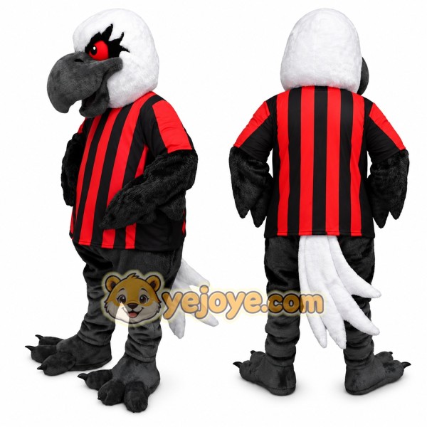 Vulture Mascot Costume Adult Full Body Plush Vulture Character Suit with Sports Jersey – Party Event Outfit