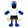 Blue Hawk Mascot Costume Adult Full Body Plush Hawk Bird Character Suit with T-Shirt – Party Event Outfit Blue Hawk Mascot Costume Adult Full Body Plush Hawk Bird Character Suit with T-Shirt – Party Event Outfit
