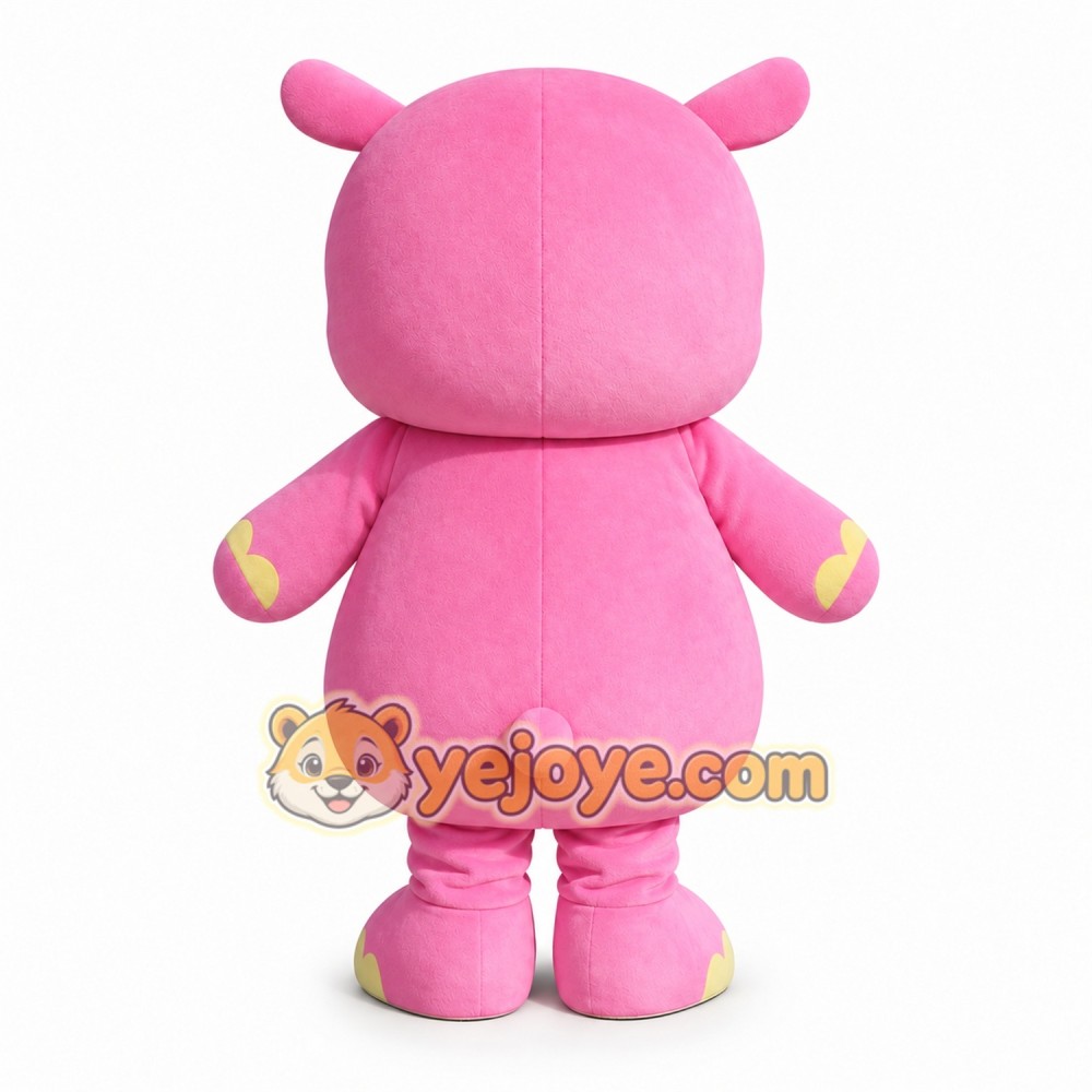 Pink Rhino Mascot Costume Adult Cute Cartoon Animal Character Suit Full Body – Party Event Promotion Outfit Pink Rhino Mascot Costume Adult Cute Cartoon Animal Character Suit Full Body – Party Event Promotion Outfit