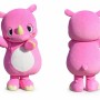 Pink Rhino Mascot Costume Adult Cute Cartoon Animal Character Suit Full Body – Party Event Promotion Outfit
