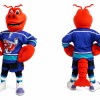 Lobster Mascot Costume Adult Hockey Theme Crustacean Character Suit Full Body – Sports Event Promotion Outfit