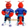 Lobster Mascot Costume Adult Hockey Theme Crustacean Character Suit Full Body – Sports Event Promotion Outfit