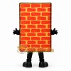 Brick Wall Mascot Costume Adult Cartoon Block Character Suit Full Body – Advertising Event Promotion Outfit Brick Wall Mascot Costume Adult Cartoon Block Character Suit Full Body – Advertising Event Promotion Outfit