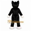 Black & White Cat Mascot Costume Adult Full Body Cartoon Animal Suit for Events & Parties Black & White Cat Mascot Costume Adult Full Body Cartoon Animal Suit for Events & Parties
