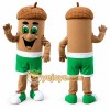 Cute Acorn Mascot Costume Adult Full Body Nut Character Outfit for Advertising, Events & Festivals Cute Acorn Mascot Costume Adult Full Body Nut Character Outfit for Advertising, Events & Festivals
