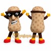 Funny Peanut Mascot Costume Adult Full Body Food Character Suit for Advertising, Events & Parties Funny Peanut Mascot Costume Adult Full Body Food Character Suit for Advertising, Events & Parties