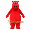 Red Hippo Mascot Costume Adult Full Body Cartoon Animal Suit for Events, Promotions & Theme Parties Red Hippo Mascot Costume Adult Full Body Cartoon Animal Suit for Events, Promotions & Theme Parties