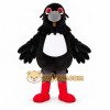 Black Crow Mascot Costume Adult Full Body Bird Character Suit for Events, Promotions & Parties