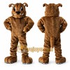 Brown Bulldog Mascot Costume Adult Full Body Dog Character Suit for Events, Promotions & Theme Parties Brown Bulldog Mascot Costume Adult Full Body Dog Character Suit for Events, Promotions & Theme Parties