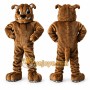 Brown Bulldog Mascot Costume Adult Full Body Dog Character Suit for Events, Promotions & Theme Parties