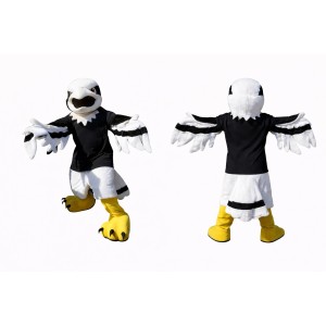 Eagle Mascot Costume Adult Full Body Bird Character Suit with Wings for Events & Performances