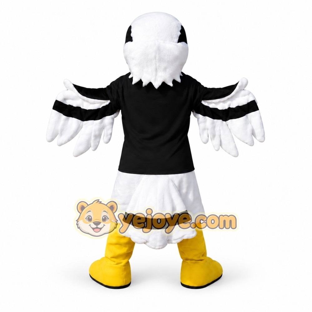 Eagle Mascot Costume Adult Full Body Bird Character Suit with Wings for Events & Performances Eagle Mascot Costume Adult Full Body Bird Character Suit with Wings for Events & Performances