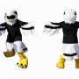 Eagle Mascot Costume Adult Full Body Bird Character Suit with Wings for Events & Performances