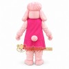 Pink Poodle Mascot Costume Adult Full Body Dog Character Outfit for Events, Promotions & Parties