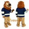 Lion Mascot Costume Adult Full Body Animal Character with Sports Jersey for Events & Promotions Lion Mascot Costume Adult Full Body Animal Character with Sports Jersey for Events & Promotions
