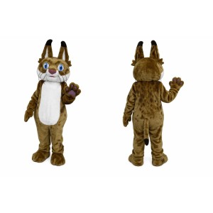 Lynx Cat Mascot Costume Adult Full Body Wild Animal Character Suit for Events & Promotions
