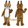 Lynx Cat Mascot Costume Adult Full Body Wild Animal Character Suit for Events & Promotions