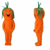 Carrot Mascot Costume Adult Full Body Cartoon Vegetable Character Outfit for Event Marketing, Promotions & Advertising