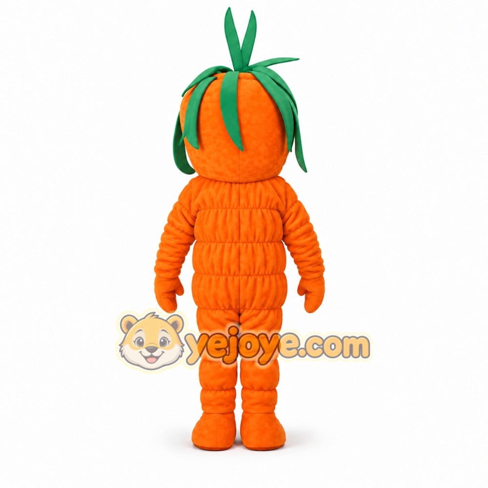 Carrot Mascot Costume Adult Full Body Cartoon Vegetable Character Outfit for Event Marketing, Promotions & Advertising Carrot Mascot Costume Adult Full Body Cartoon Vegetable Character Outfit for Event Marketing, Promotions & Advertising