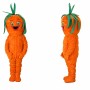 Carrot Mascot Costume Adult Full Body Cartoon Vegetable Character Outfit for Event Marketing, Promotions & Advertising